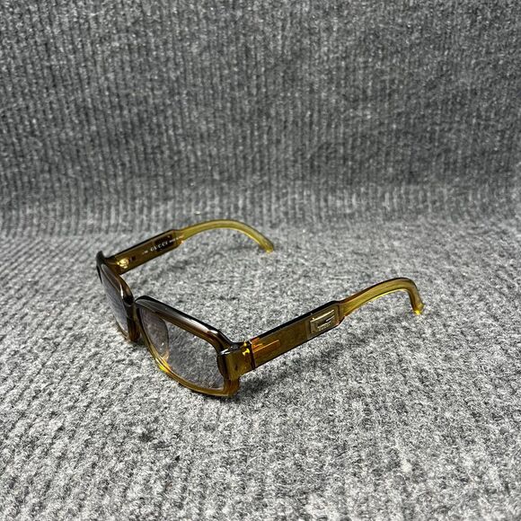 Vintage Gucci Sunglasses Translucent Brown GG 2475/S 56-17 Rare Y2K Italy - Picture 1 of 7